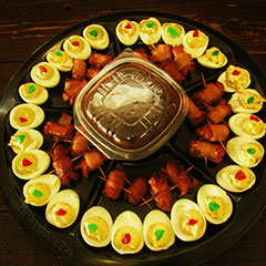 Egg & Sausage Snack Platter