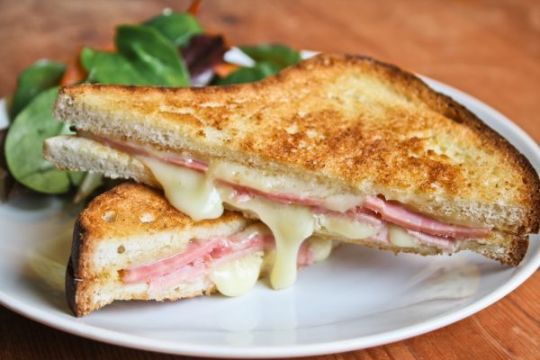 toasted ham and cheese